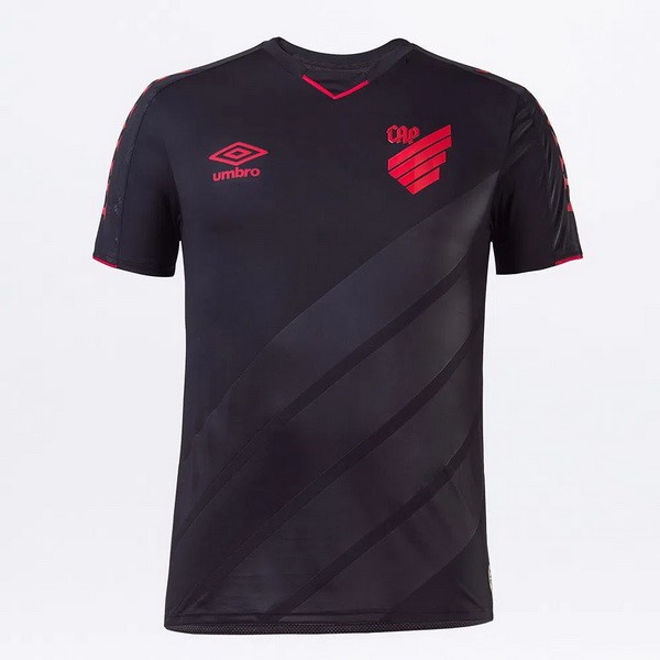 Trikot Athletico Paranaense Ausweich 2020-21 Schwarz Fussballtrikots Günstig